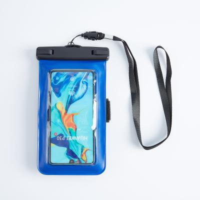 China Bottom Waterproof Universal Waterproof Case Dry Bag Mobile Phone Phone Bag For Iphone 12 for sale