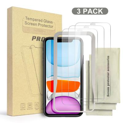 China 2019 Solid New Mobile Screen Protector For iPhone 11 Full Coverage Tempered Glass Screen for sale