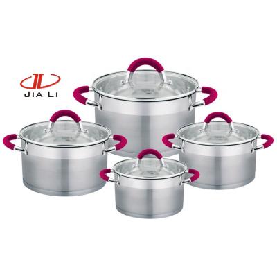 China Sustainable Wholesale Kitchen Stick Pots Non Sets Cook Insulated Food Warmer Casserole for sale