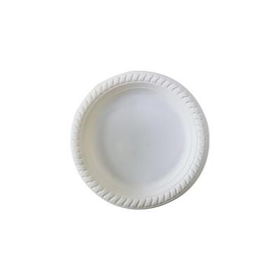 China CLASSIC disposable compostable 100% plastic biodegradable dishes with high quality for sale