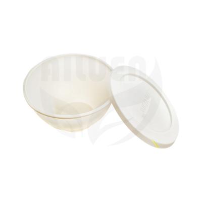 China Eco Friendly 100% Biodegradable / Compostable Plastic Disposable Bowl With Cover for sale