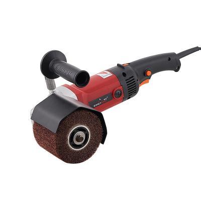 China General Purpose Portable Electric Wire Drawing Polisher 1400W Cutter Mini Burnishing Wheel Polishing Machine for sale