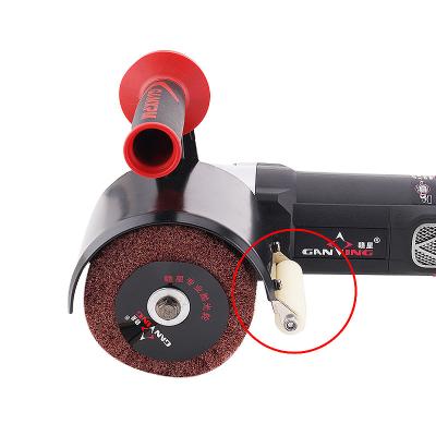 China Universal Purpose Stainless Steel Electric Metal Roller Polisher Double Action Rotary Polish for sale