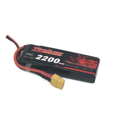 China TYPHON 2200MAH 7.4V 2S 25C LIPO BATTERY for sale