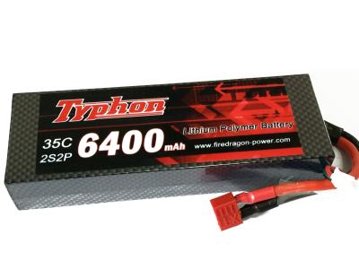 China TYPHON 6400MAH 7.4V 35C 2S2P HARD CASE LIPO BATTERY for sale