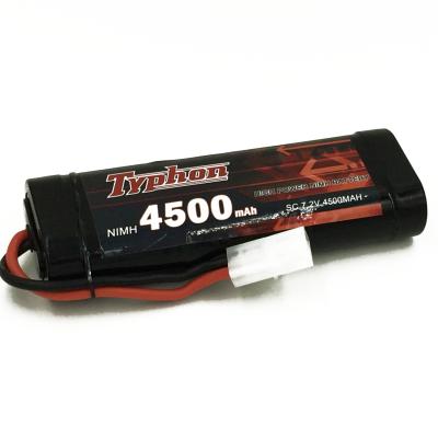 China TYPHON 7.2V 4500mAh Ni-MH SC Rechargeable Battery with Tamiya for sale