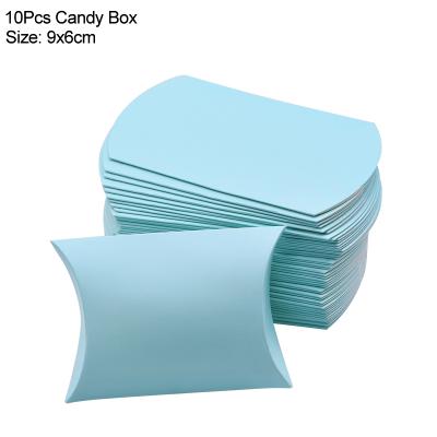 China Waterproof Fashionable Product Packaging Pillow Form Customized Design Printing Logo Gift Pillow Box Hair Extensions Package Box for sale