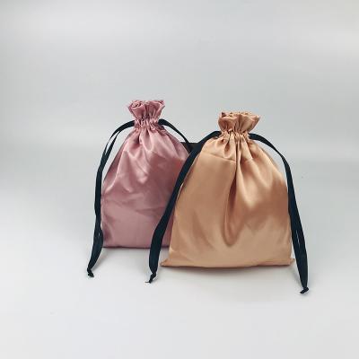 China Waterproof Desgin Your Logo Custom Hair Extension Packaging, Beautiful Satin Hair Extension Packaging Bags, Buy Hair Get Private Labels Free for sale