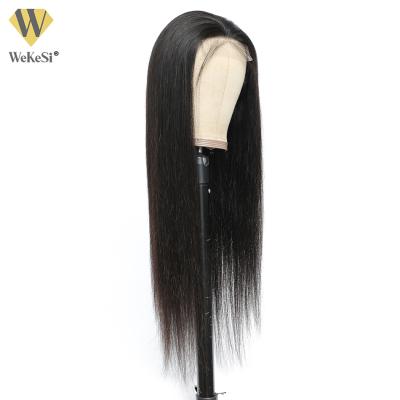 China HD Curly Straight Virgin Hair Brazilian Straight Human Hair Lace Front Wig Straight Human Hair Wigs For Black Women, Front Lace Wig Human Hair for sale