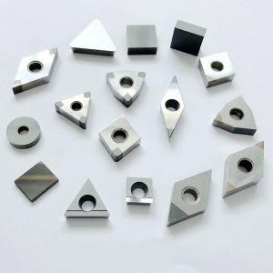 China Customized Size CBN Grooving Inserts 4500 HV Hardness Silver Grey Color for sale