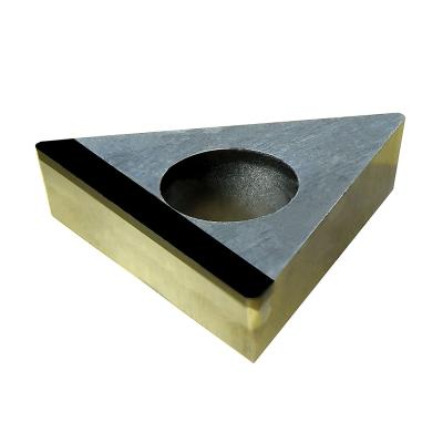 China TCGT 090202 PCD Cutting Inserts Polycrystalline Diamond Inserts for sale