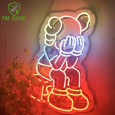 China Custom Buildings Neon Led Light Words Acrylic Panel 12v Led Strip for sale