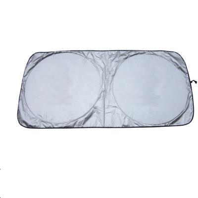 China Auto Sports Car Front Rear Window For Summer Protection UV Proof Sun Shade Custom PVC Umbrella Car Sunshade for sale