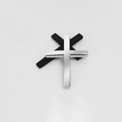 China 3D Stereo Stickers Car Styling 3D Car Metal Sticker Christian Cross Auto Body Emblem Badge Decal For BWM Audi Honda Opel Ford Car Accessories for sale