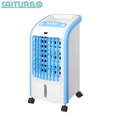 China Portable By Casters Asia Ice Air Cooler Machine With Mechanical Or Digital Single Air Conditioner for sale