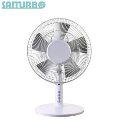 China Kitchen Table Fan Cool White Quiet Small Electric Fan for sale