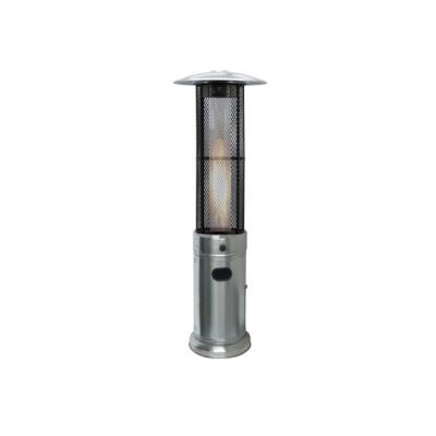 China Outdoor Simple Lighting Stand Circle Flame Natural Gas Stainless Steel Heater For Outdoor Use for sale