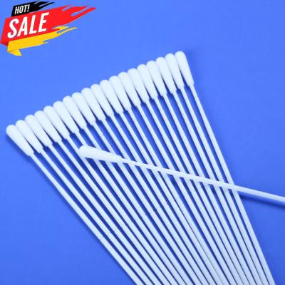 China Disposable 100% Nylon Medical Supplies Collect Specimens Collecting Sterile Flocking Swab Pharyngeal Sterilep Nylon Specimen Swabs Throat Swab for sale