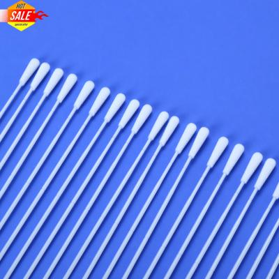 China Factory Price 100% Nylon Specimen Collecting Nylon Specimens Pharyngeal Sterile Flocking Swabs for sale