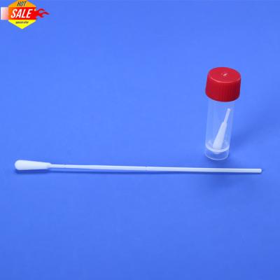 China 100% Hot Sale Nylon Medical Supplies Disposable Nylon Specimens Pharyngeal Sterile Flocking Swabs for sale