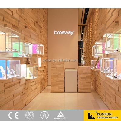 China Floor Display Rack For Mall Kiosk Storage Display Wall Rectangular Showcases For Shopping Mall for sale