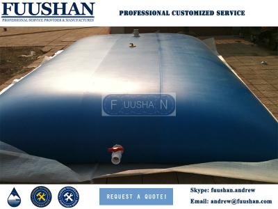 Chine Réservoir UV de stockage d'huile de Tpu de résistance à la corrosion de la chaleur de carburant de Fuushan 20000L durée de vie pliante de vessie de longue à vendre