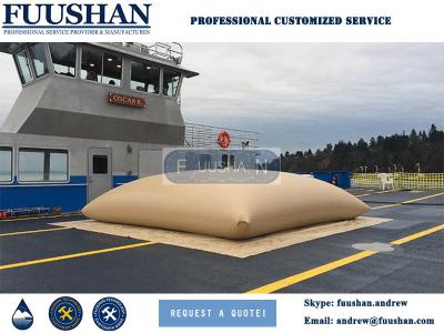 China Fuushan Collapsible Plastic Pillow Tank Fuel Tank Oil Bladder Portable Rude Oil Bag for sale