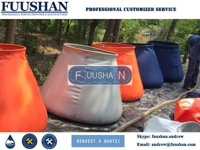 China Fuushan Plastic Foldable Onion Water Tank for Rain Water Collection 100L 500 liter 1000 liter 5000 liter for sale