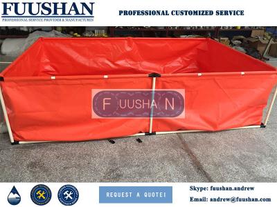 China Fuushan 0.5cbm - 50cbm Customized Size Foldable Water Cylinder for sale