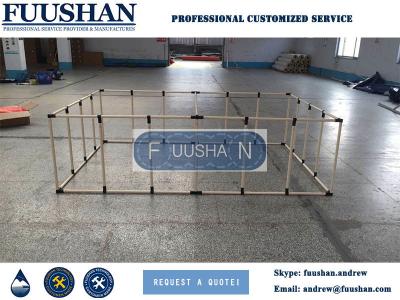 China Fuushan Hot Selling Aquarium Foldable Fish Farm Tank, Koi Showing Tank, Plastic Bucket for Fish Breeding for sale