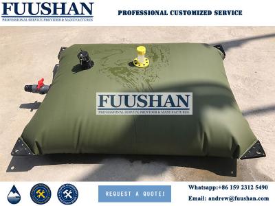 China Fuushan 200-20000  Liter Inflatable Bladder Plastic Large PVC/TPU Pillow Flexible Water Storage Tank for sale