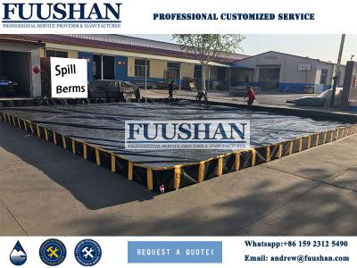 China China Manufacture PVC Oil Spill Containment Berm for sale