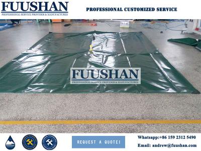 China Fuushan 6.1m W*6.4m L*0.9m H Flexible Containment Tanks 300000liters capacity for sale