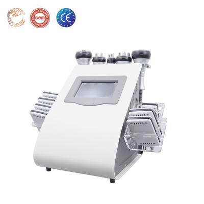 China Cellulite Fat Burning Removal RF Devices S Shape Cavitation 40k Slimming Machine for sale