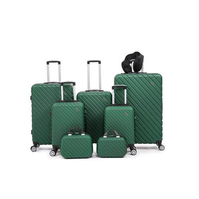 China 2023 Hot Selling Custom Made ABS 8pcs Luggage Set In Sale for sale