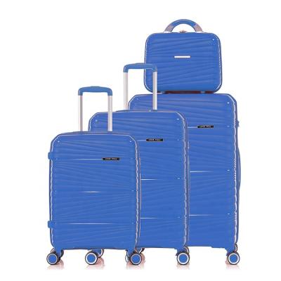 China 4pcs 100 pp Luggage Suitcase Set for sale