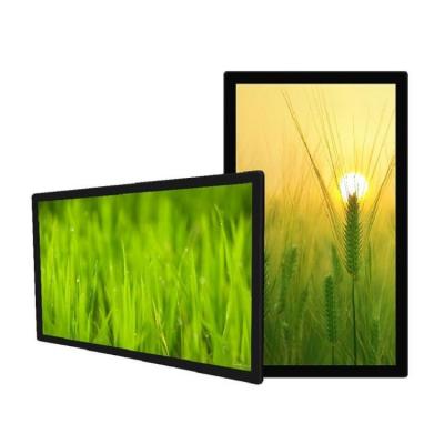 China Smart Split Screen Cheaper Price 32 43 49 55 65 Inch Video Card Wall Mounted LCD Advertising Display Screen for sale