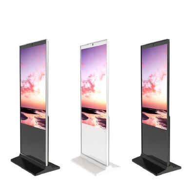 China Smart Split Screen Mall 49 Inch Floor Standing Touch Videos Show Advertising Board Suppliers for sale