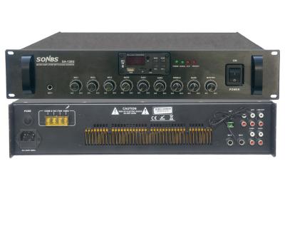 China Mixer Amplifier With Best Tuner U Disc Audio MP3 Source PA Mixer Amplifier Speaker Receiver SA-120U for sale