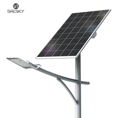 China ROAD led automatic separate solar panel split solar street light with new technology for sale