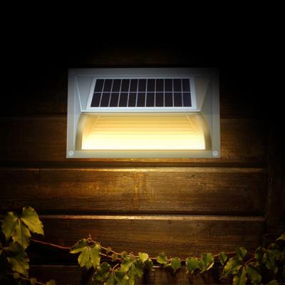 China Hot Garden Sresky Product IP65 Solar Powered Garden Lamp, Led Solar Stair Light, Solar Step Light for sale