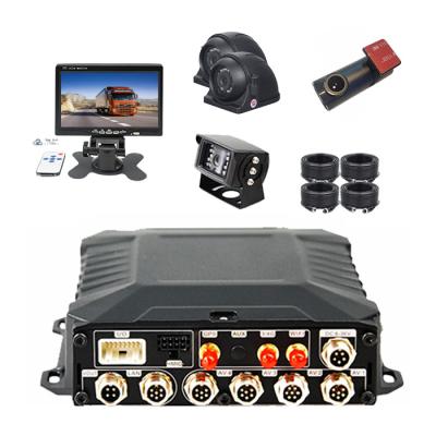 China 4G/Wifi/GPS/G-sensor Mobile Gps Wifi Mdvr Adas Dsm Tracking Taxi Truck Bus Car Dvr Drive Fatigue Monitoring Camera Mobile System Mdvr 4 Channel 4g for sale