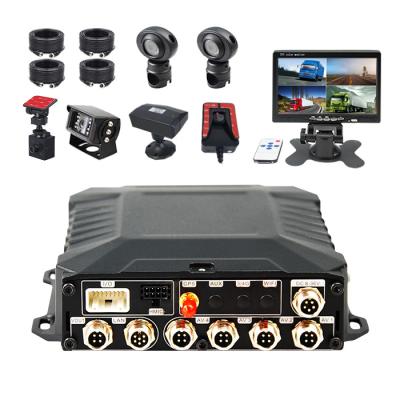 China Mdvr Remote Control Camera Set 4g Gps Wifi Security Monitor Mdvr 4g System Vehicle Truck Bus Recorder 4ch Car Dvr Mobile For Truck RV for sale