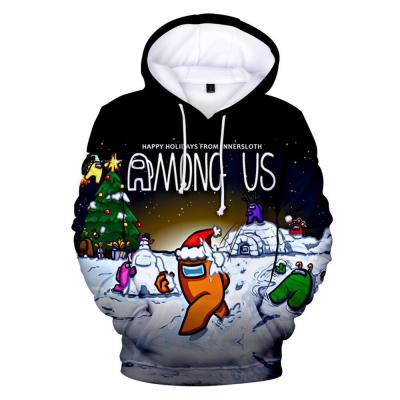 China Plus Size 2020 New Sale 3D Game Among Us Casual Men Kids Among Us Top Hoodie Clothes for sale