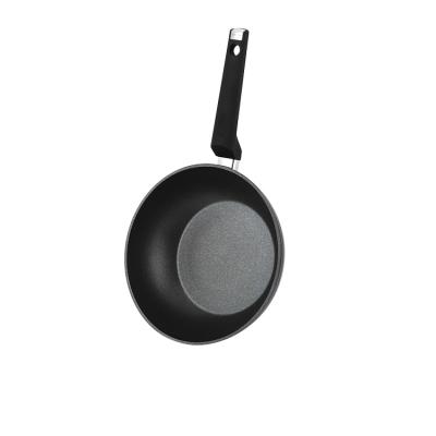 China General use for gas and induction cooker 24cm 28cm non stick fry wok aluminum liner for cooklover for sale