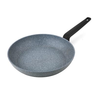 China General Use For Gas And Induction Cooker 24cm Non Stick Ceramic Coated Aluminum Frying Pan Colored Camping Coating for sale