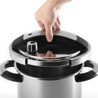 China Wholesale Kitchen Stocked Non Stick Pot Stainless Steel Power Pressure Cooker for sale