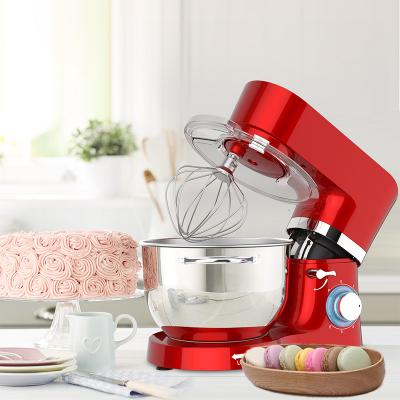 China Electric Setting Design Kitchen Bakery Cake Mixer Machine Home Commercial Food Dough Mixer 6 Speed ​​Tilt Head for sale