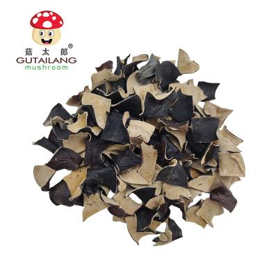 China Gutailang dry dried large dies 20*20mm black wood fungus ear mushroom black mushroom dies/black fungus slice/thread mushrooms for sale