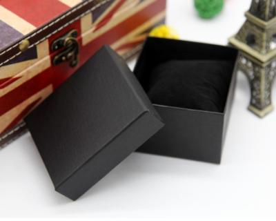 China wholesale custom printed rigid cardboard gift box for jewelry watch box top and bottom packing boxes for bracelet for sale